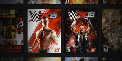 Все игры серии WWE