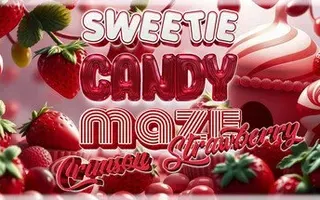 Sweetie Candy Maze: Crimson Strawberry