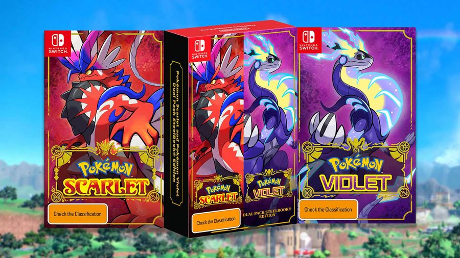 Pokémon Scarlet and Pokémon Violet Double Pack Switch