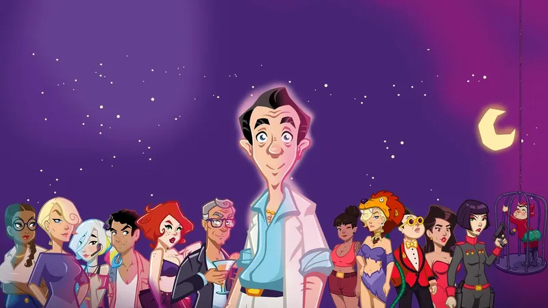 Leisure Suit Larry Wet Dreams Saga