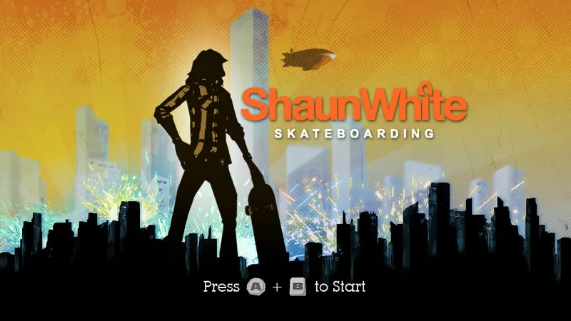 Shaun White Skateboarding