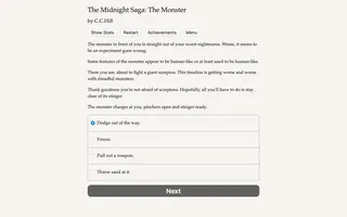 Midnight Saga: The Monster