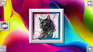 Color Splash: Cats