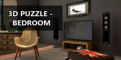 3D PUZZLE - Bedroom