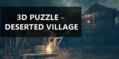 3D PUZZLE - Deserted Village