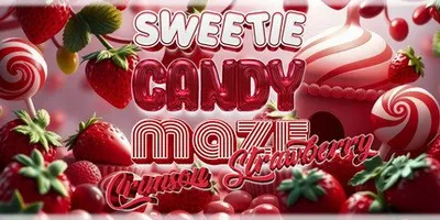 Sweetie Candy Maze: Crimson Strawberry