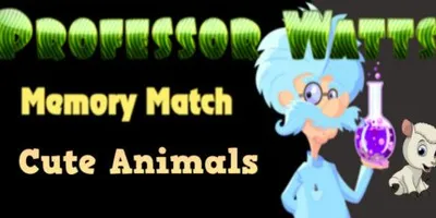 Professor Watts Memory Match: Cute Animals