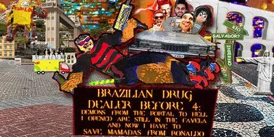 BRAZILIAN DRUG DEALER BEFORE 4: DEMONS FROM THE PORTAL TO HELL I OPENED ARE STILL IN THE FAVELA AND NOW I HAVE TO SAVE MAMADAS FROM RONALDO