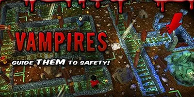 Vampires: Guide Them to Safety!